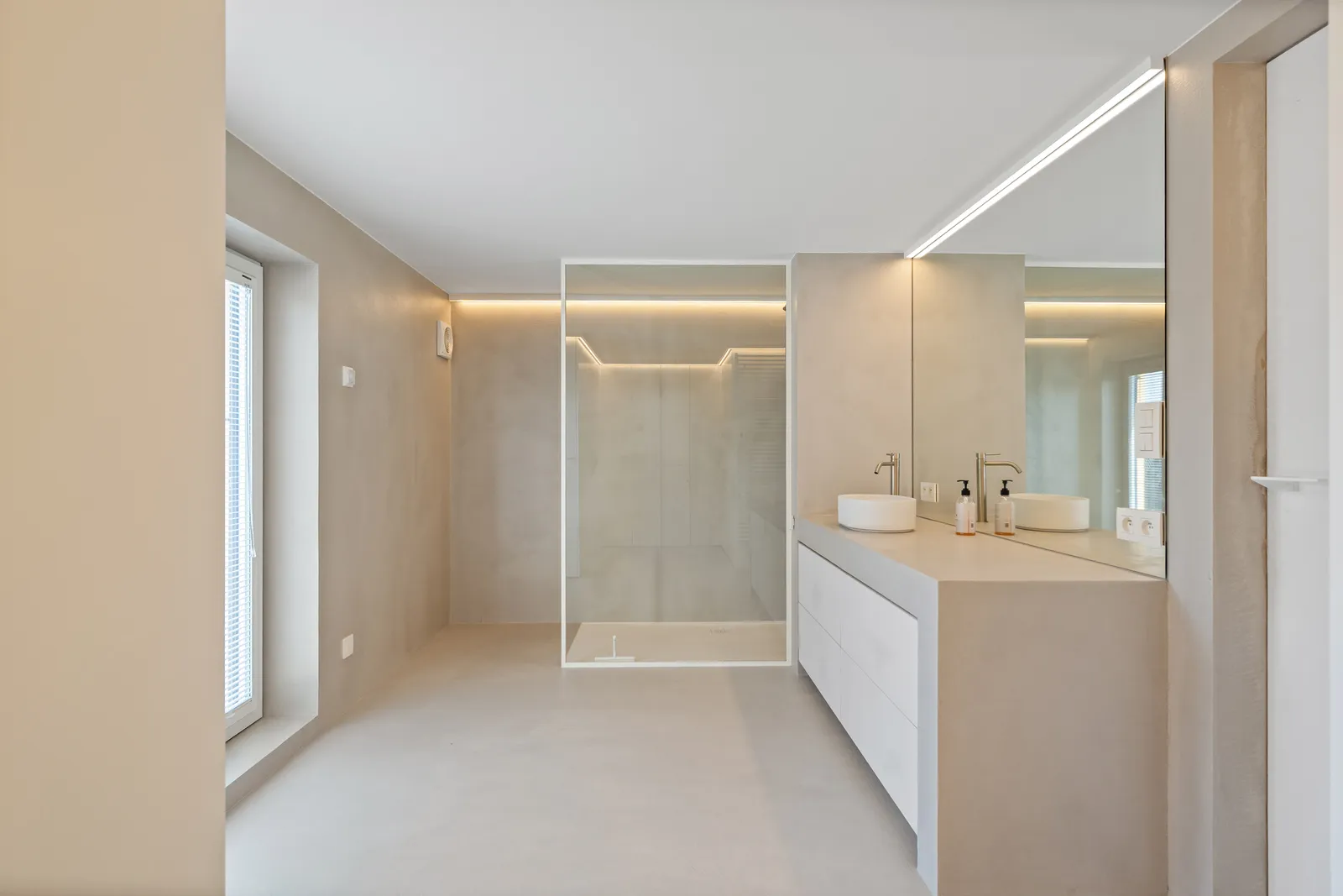 Badkamer met inloopdouche